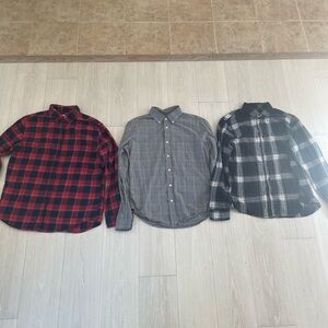 BUNDLE DEAL! SET of 3! Men’s long sleeve mens shirts